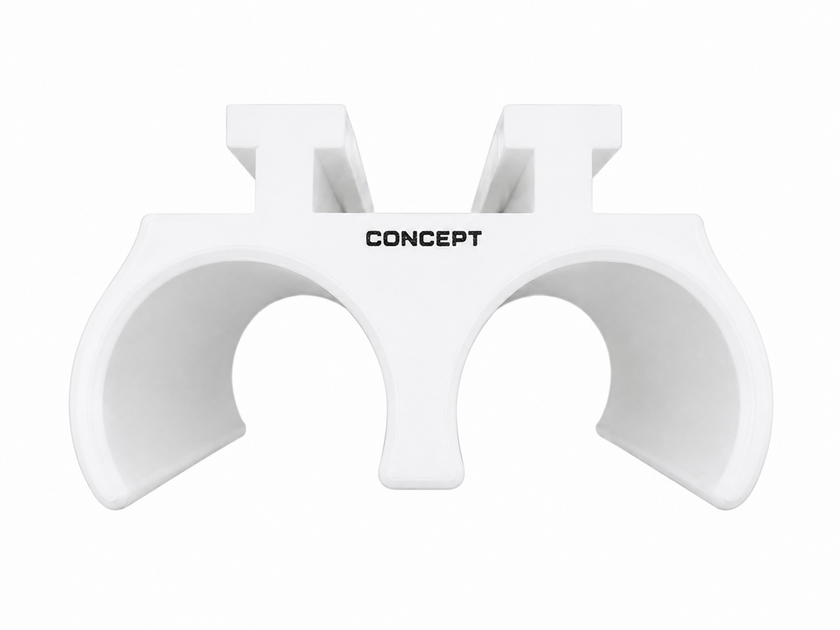 Porte-pistolet à calfeutrant modulaire double