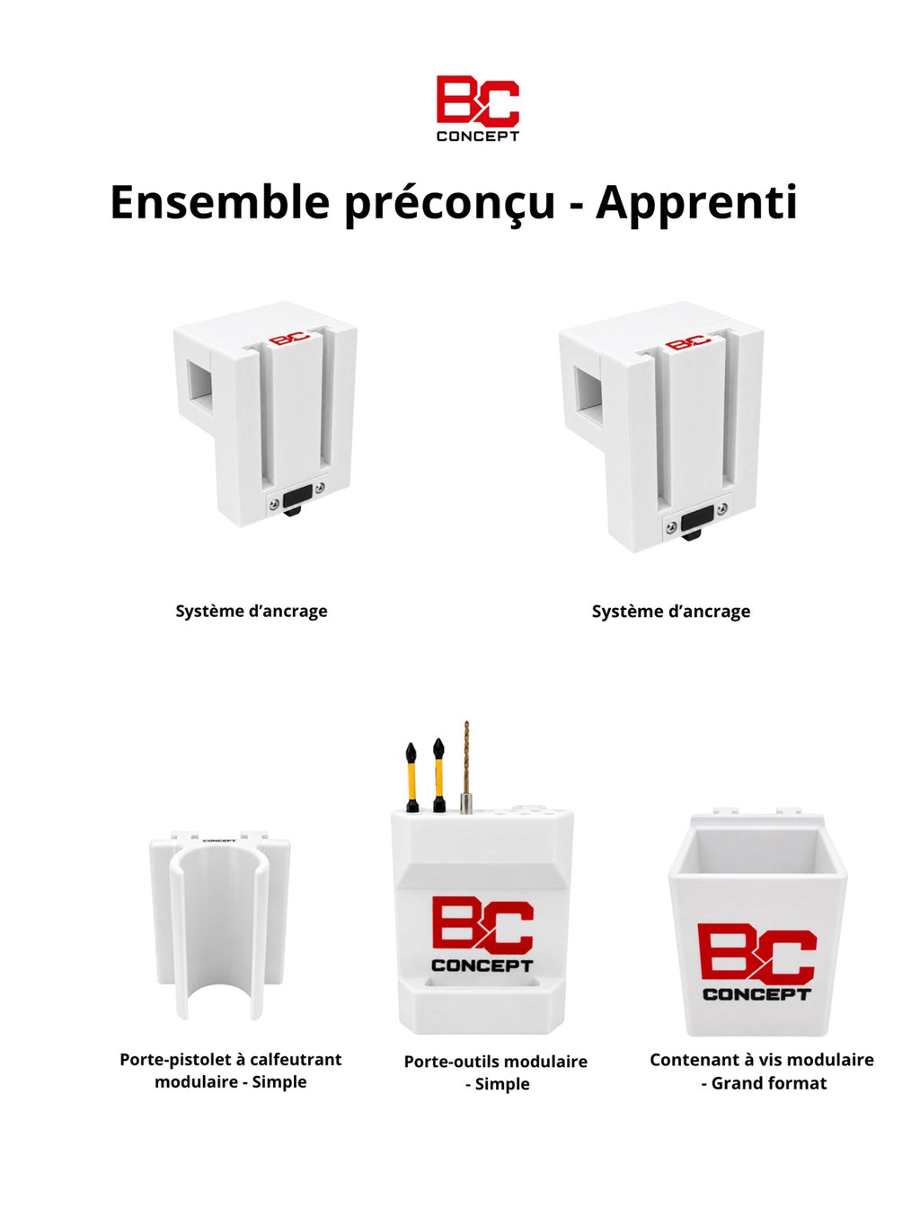 Apprenti - Ensemble préconçu - Nacelle JLG 1.28 po